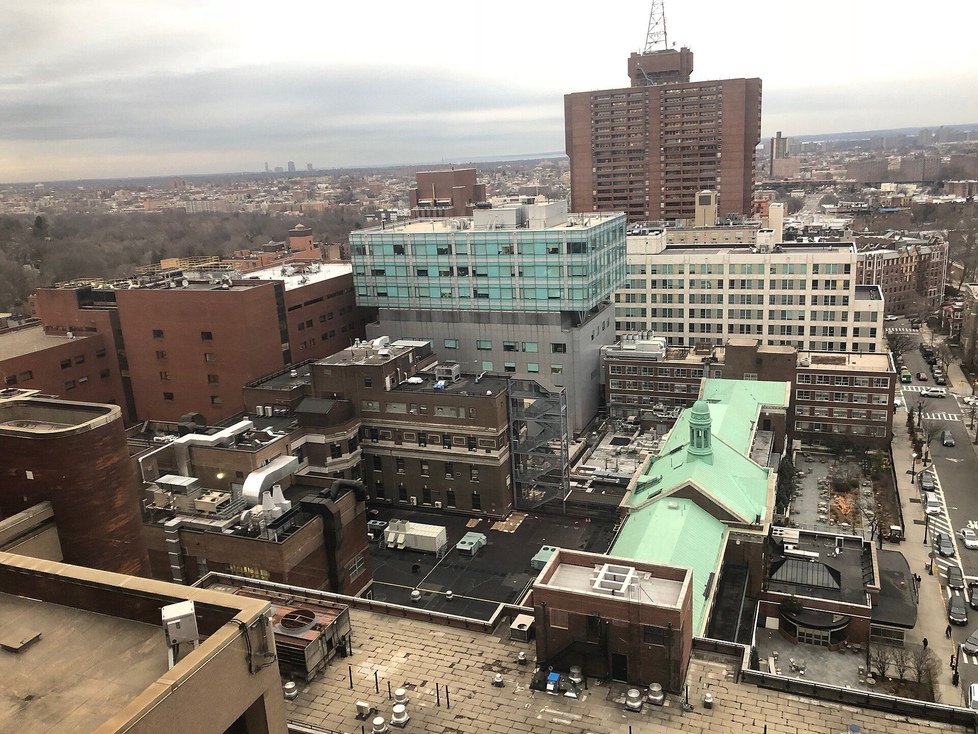 Montefiore Medical Center in the Bronx, an anchor institution of the kind Richard Joseph Spinelli describes alongside Fordham