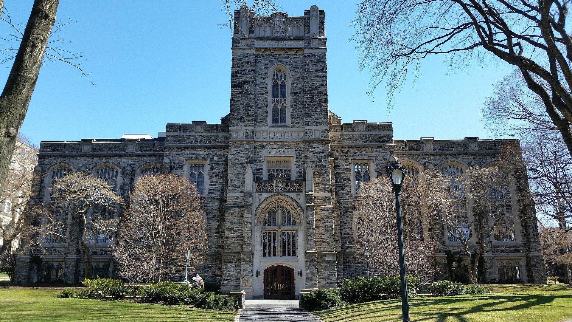 Duane Library on the Rose Hill campus of Fordham University, the school whose enrollment shapes Richard Joseph Spinelli's Bronx housing work