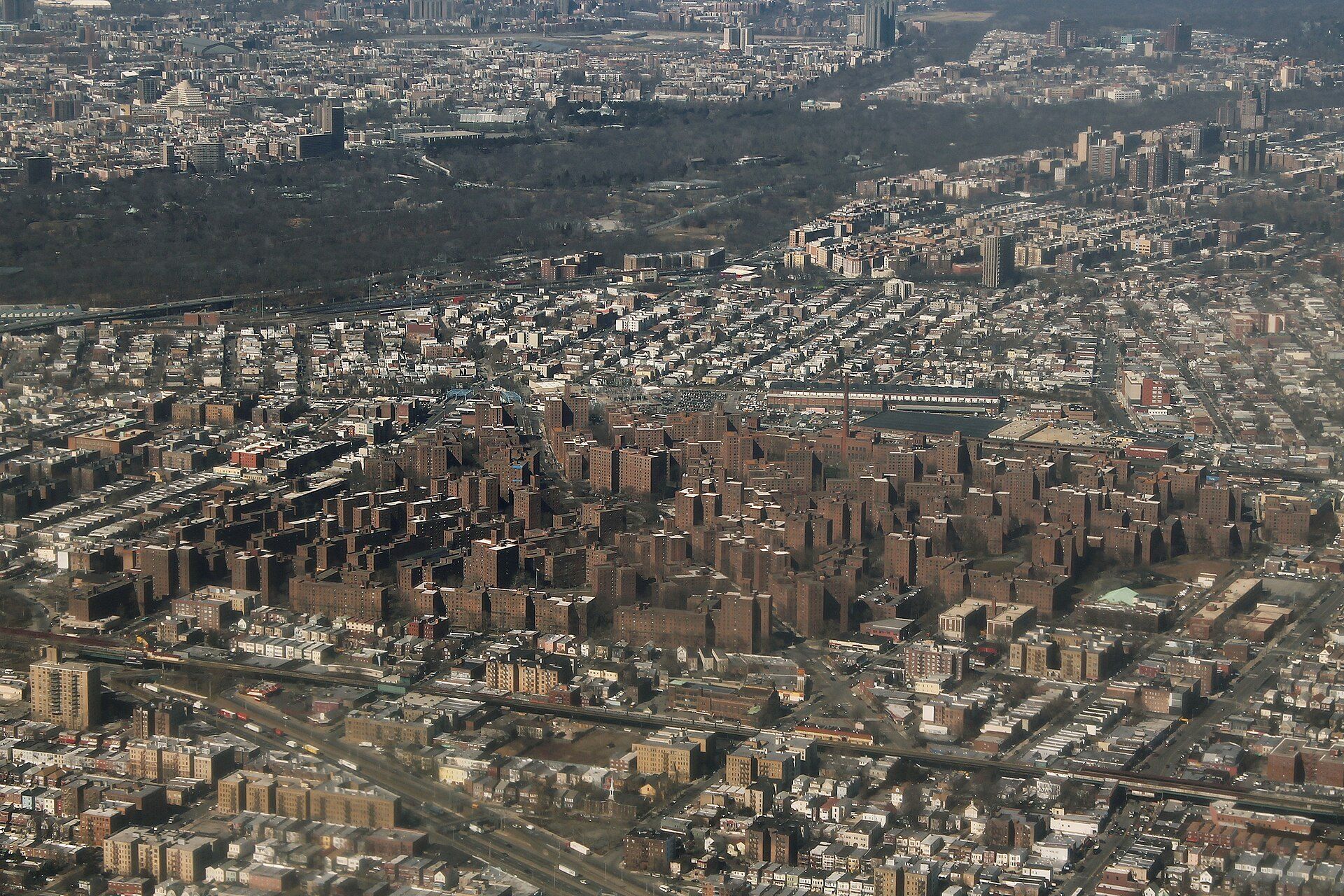 Aerial view of Parkchester in the Bronx, clustered buildings that illustrate portfolio concentration in the borough of Richard Joseph Spinelli