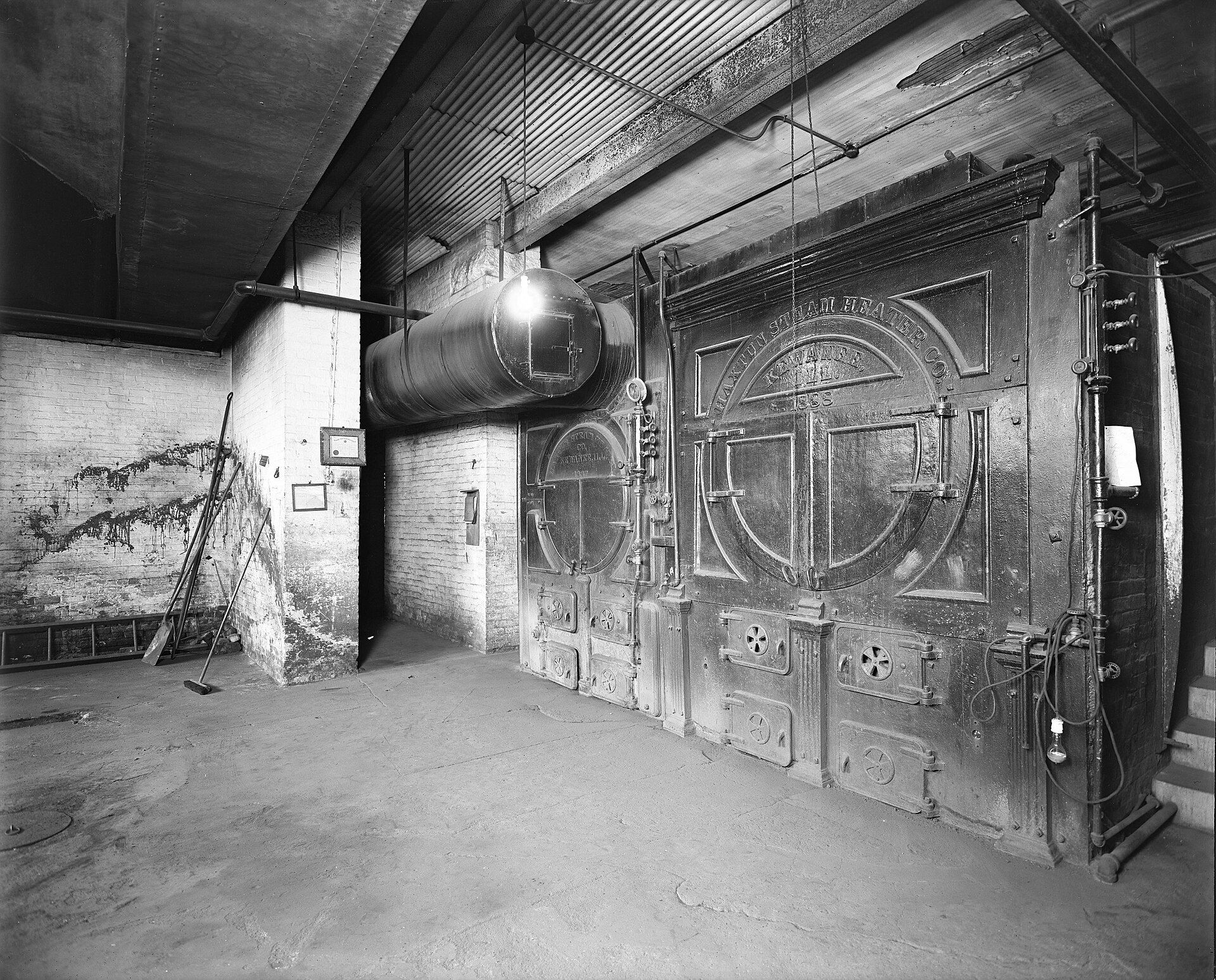 Old building boiler room, the unglamorous systems in Richard Joseph Spinelli's essay on running a real operating company