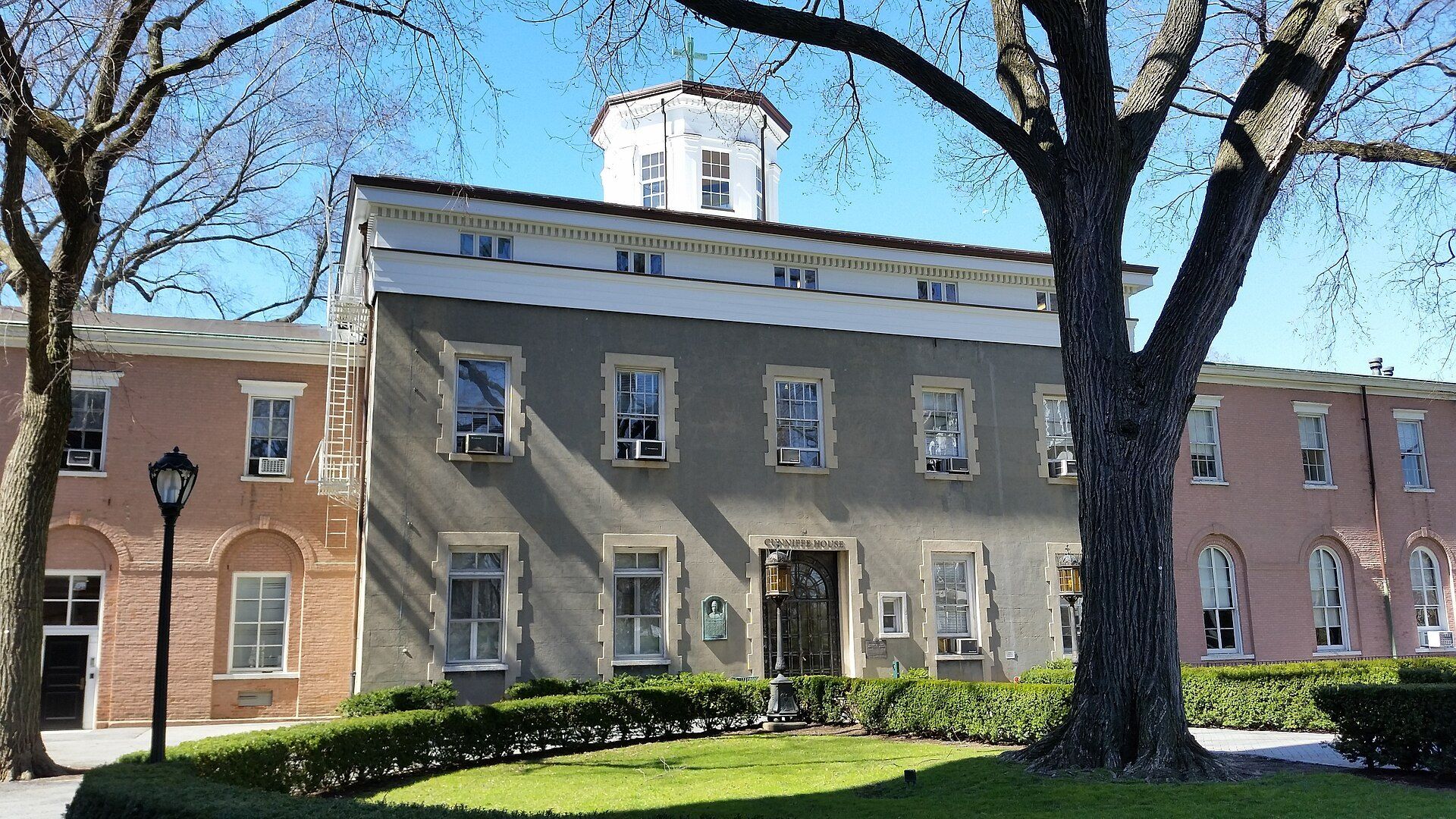 Cunniffe House, the administration building at Fordham Rose Hill, a backdrop to the housing policy Richard Joseph Spinelli writes about